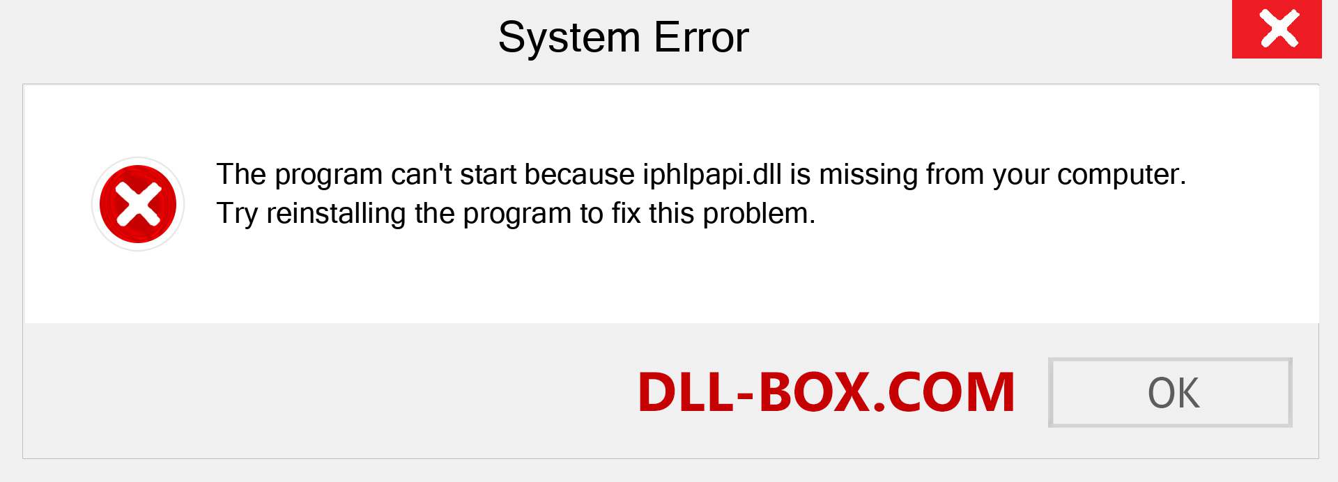  iphlpapi.dll file is missing?. Download for Windows 7, 8, 10 - Fix  iphlpapi dll Missing Error on Windows, photos, images